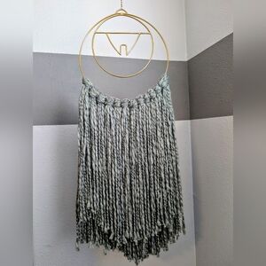Bohemian Dreamcatcher boho Grey And Gold